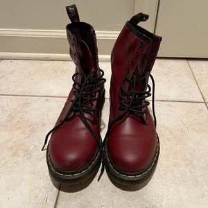 Doc Martens 1460 Smooth Leather Lace-Up Boots